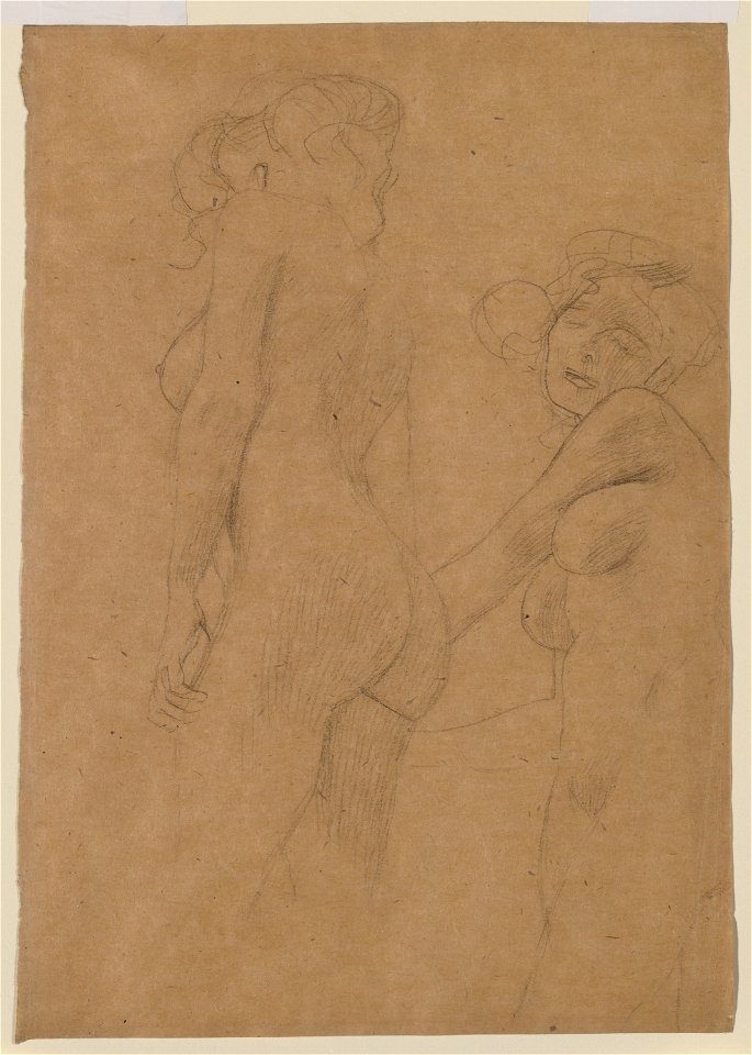 GUGG Two Female Nudes Standing