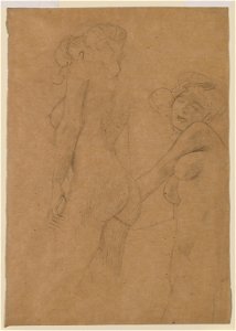 GUGG Two Female Nudes Standing