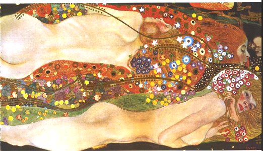 Klimt - Wasserschlangen