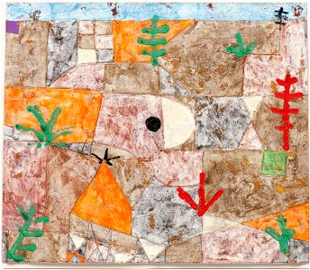 Klee SÜDLICHE GÄRTEN, 1936