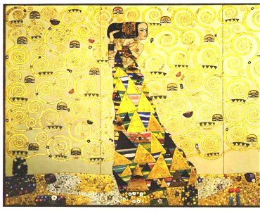 Klimt - Werkvorlage zum Stocletfries - Erwartung