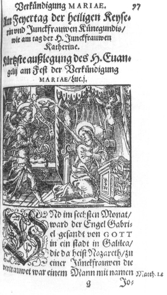 Kleinste oder Kinder Postill 1579 S97