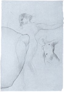Klimt - Zwei Studien für die „Schwebene“