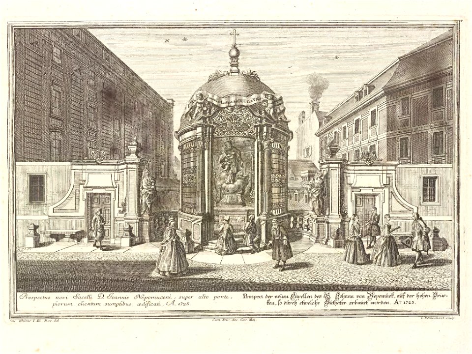 Kleiner Hohe Brücke Wien 1725