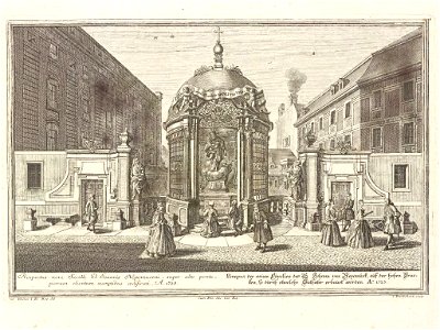 Kleiner Hohe Brücke Wien 1725