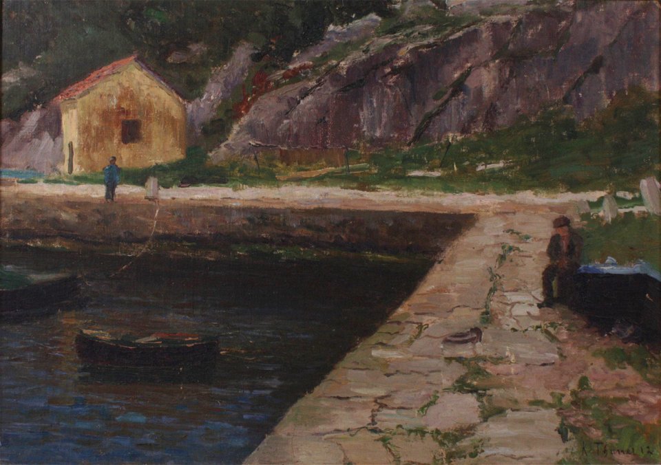 Klara Thaner Südländische Landschaft