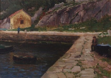 Klara Thaner Südländische Landschaft