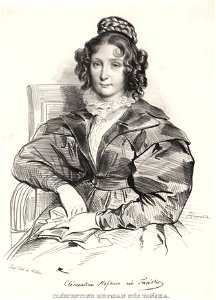 Klementyna Tańska lit. Achille Devéria