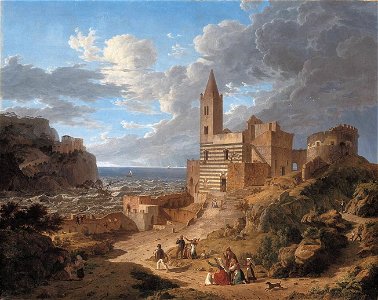 Leo von Klenze - Porto Venere am Golf von La Spezia - 15259 - Bavarian State Painting Collections