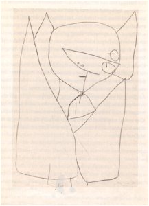 Paul Klee ~ Krise eines Engels II ~ 1939