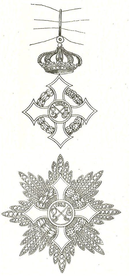 Kleinood en ster van de Militaire Orde van Savoye