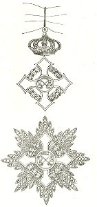 Kleinood en ster van de Militaire Orde van Savoye