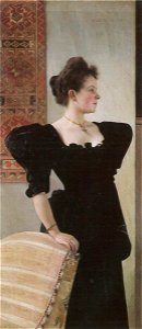 Klimt - Portrait of Marie Breunig, 1894