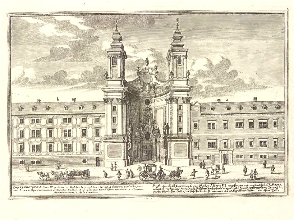 Kleiner Dorotheerkirche Wien 1724
