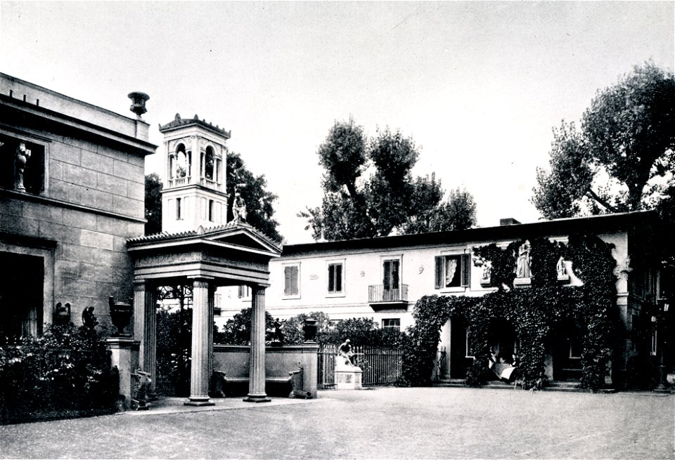 Klein-Glienicke Schloss Vorfahrt Robert Scholz