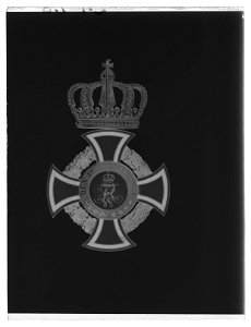 Klenod Hohenzollern-Husorden - Livrustkammaren - 45330-negative