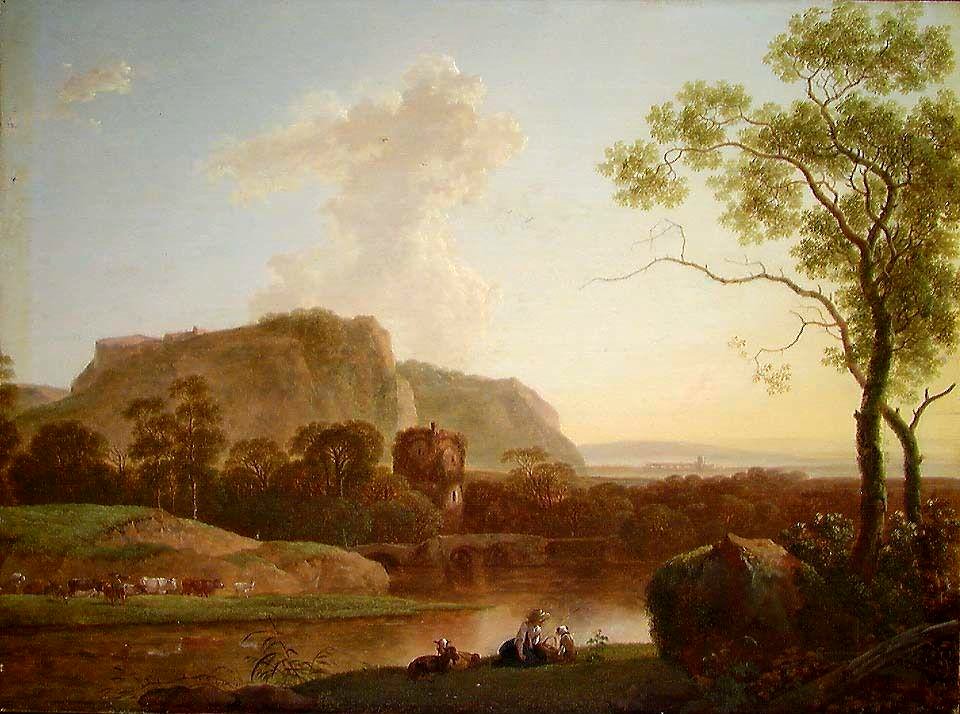 Johann Christian Klengel - Landscape with a River - NG.M.00002 - National Museum of Art, Architecture and Design