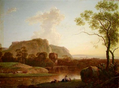 Johann Christian Klengel - Landscape with a River - NG.M.00002 - National Museum of Art, Architecture and Design
