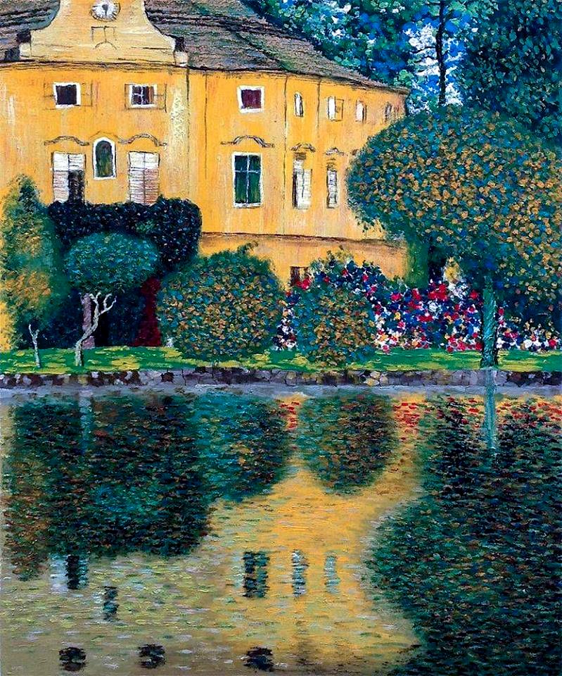 Klimt - Schloss Kammer on the Attersee IV, 1910