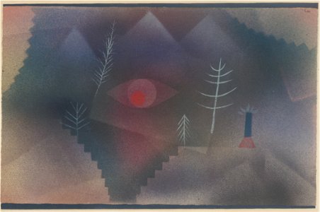 Paul Klee, Swiss - Glance of a Landscape - Google Art Project