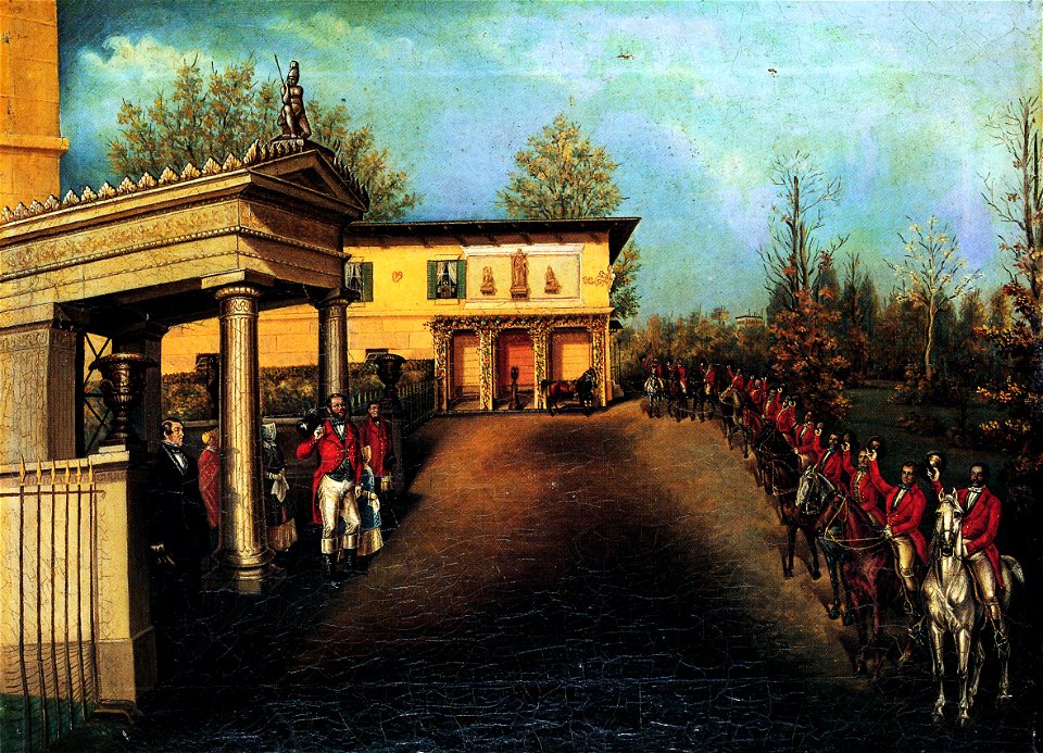 Klein-Glienicke Jägerhof Prinz Carl als Roter Jäger