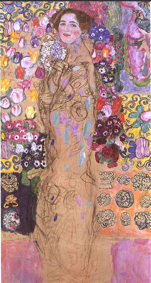 Klimt - Damenbildnis
