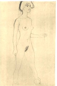 Klimt - Schreitender Akt