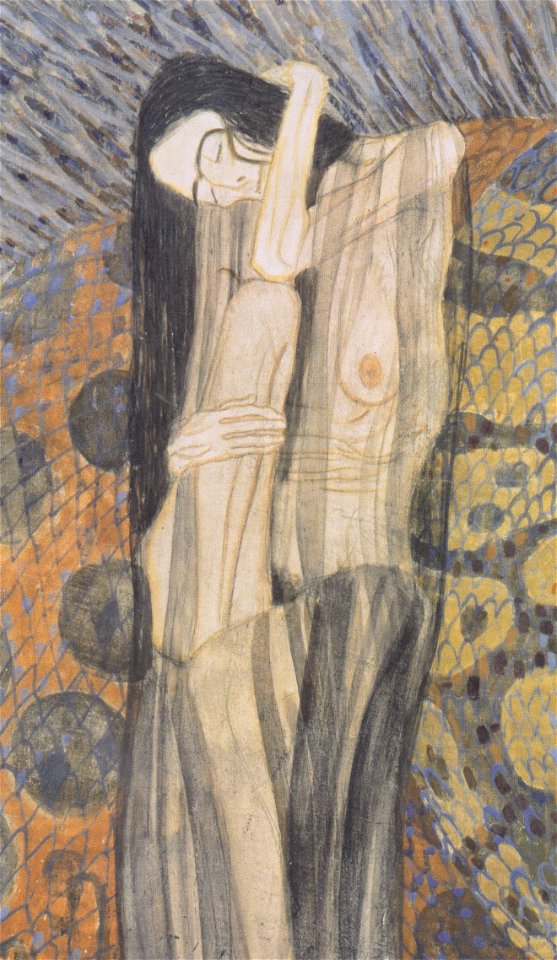 Klimt - Nagender Kummer2