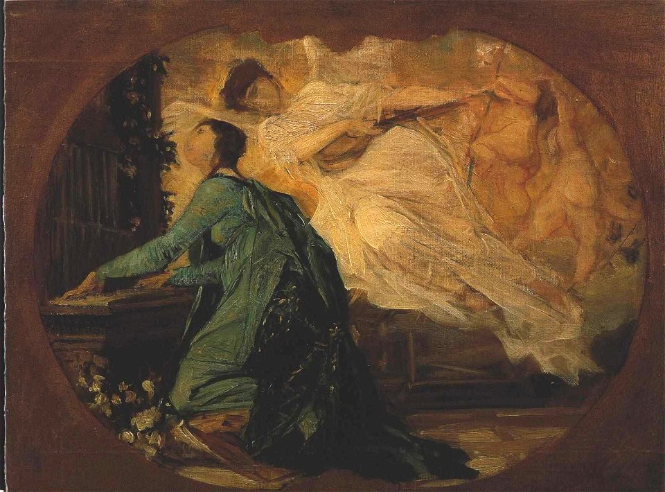 Klimt - Orgelspielerin