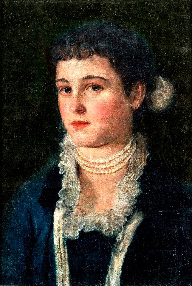 Klimt - Klara Klimt, circa 1880