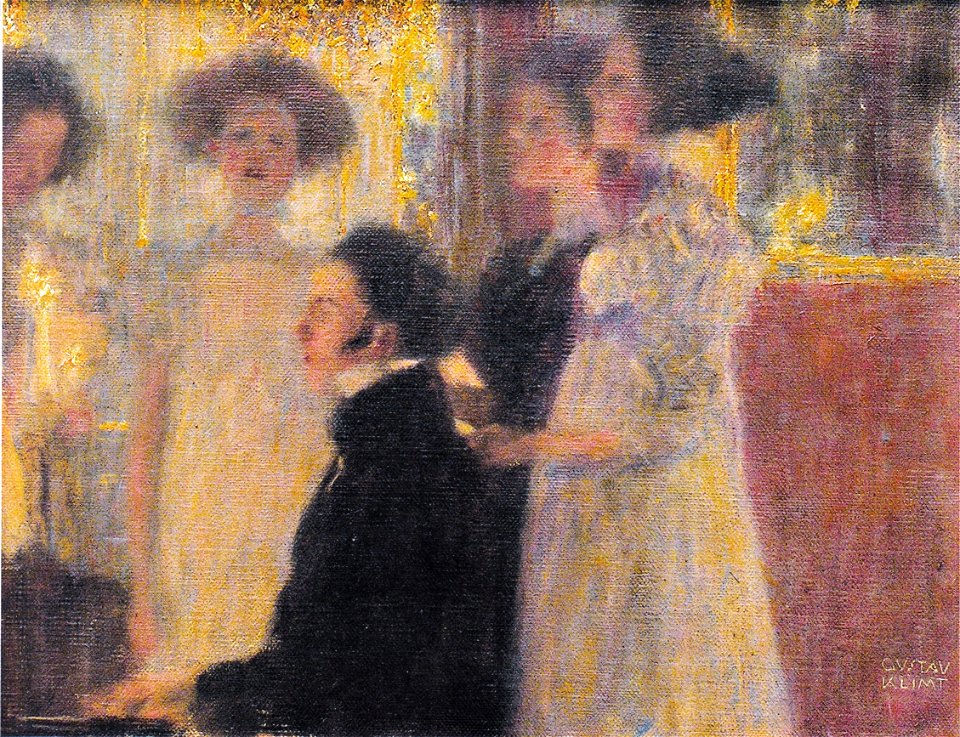 Klimt - Schubert am Klavier