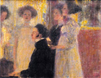 Klimt - Schubert am Klavier