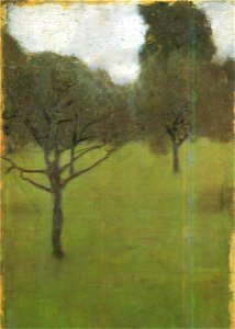Klimt - Orchard, 1896
