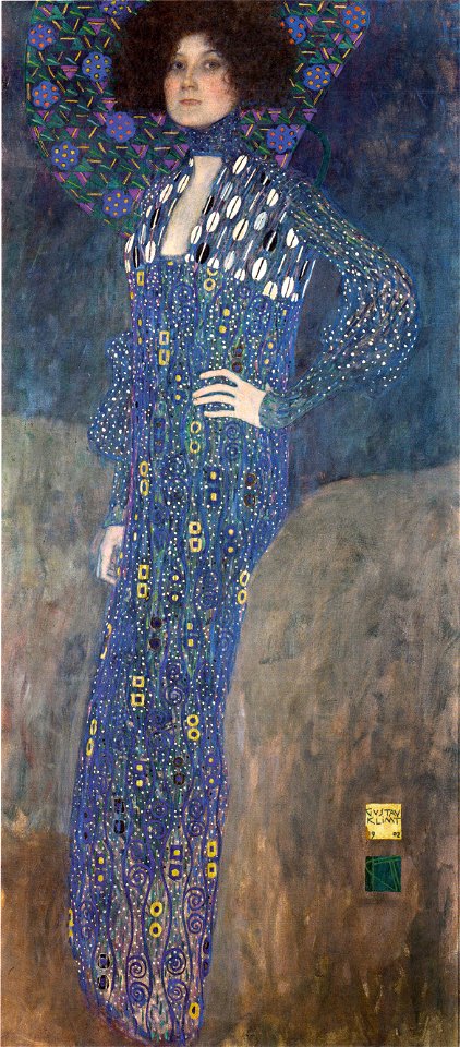 Klimt - Porträt Emilie Flöge - 1902