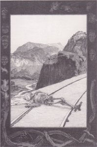 Klinger - Auf den Schienen - 1897