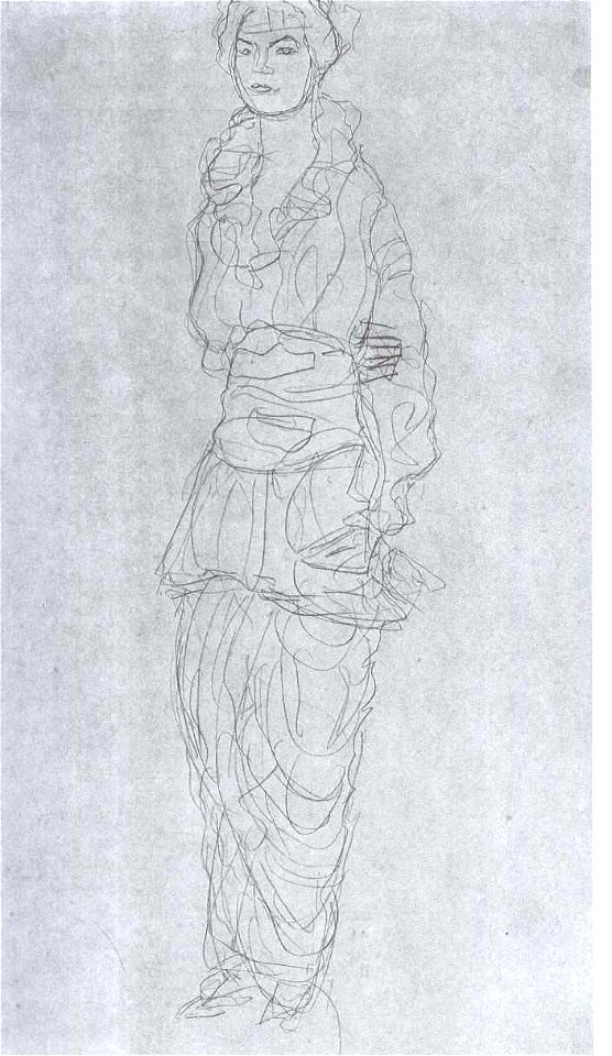 Klimt - Stehende Frau