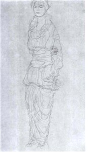 Klimt - Stehende Frau