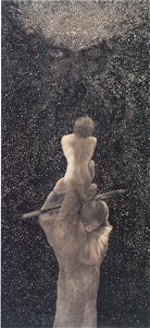 Klemens Brosch - Erster Entwurf zum Exlibris des Künstlers - ca 1916