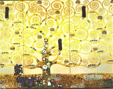 Klimt - Werkvorlage zum Stocletfries - Der Lebensbaum3