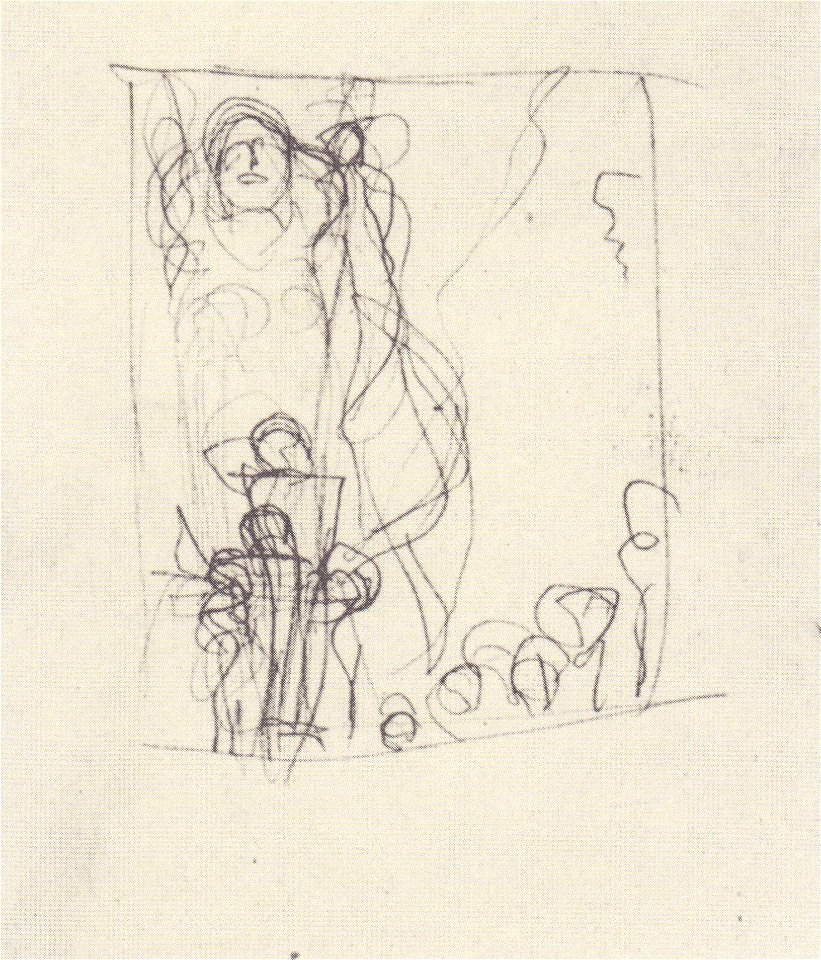 Klimt - Skizze zur Jurisprudenz - 1901