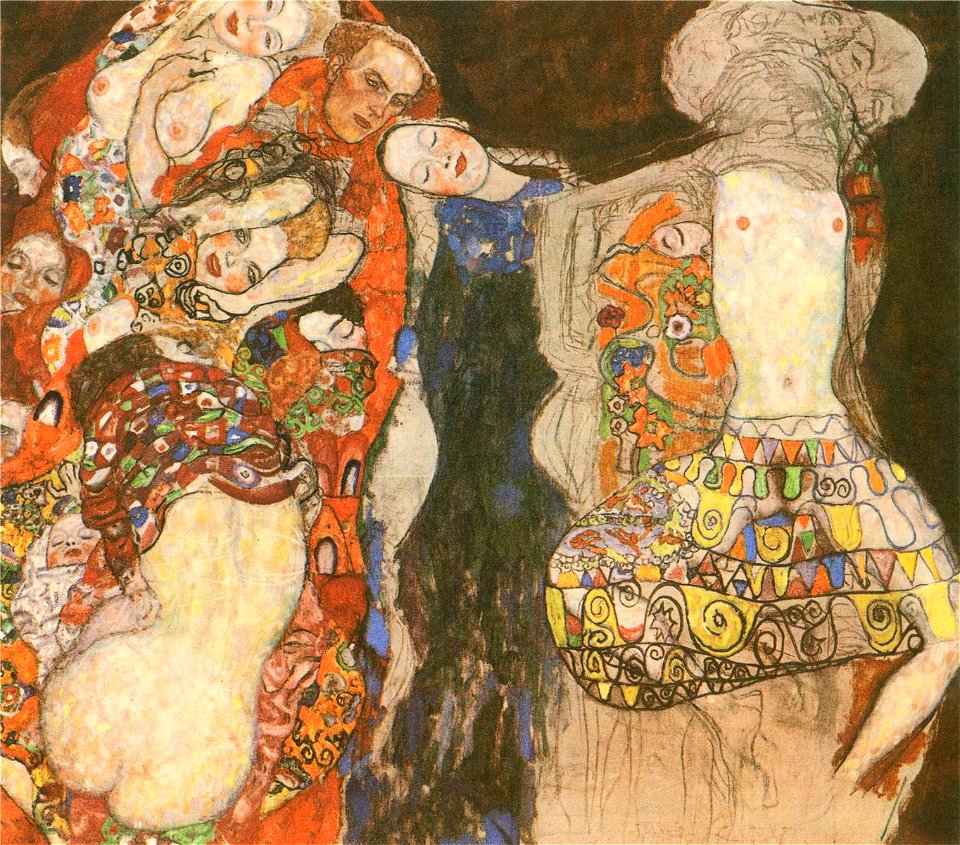Klimt - The Bride (unfinished), 1917
