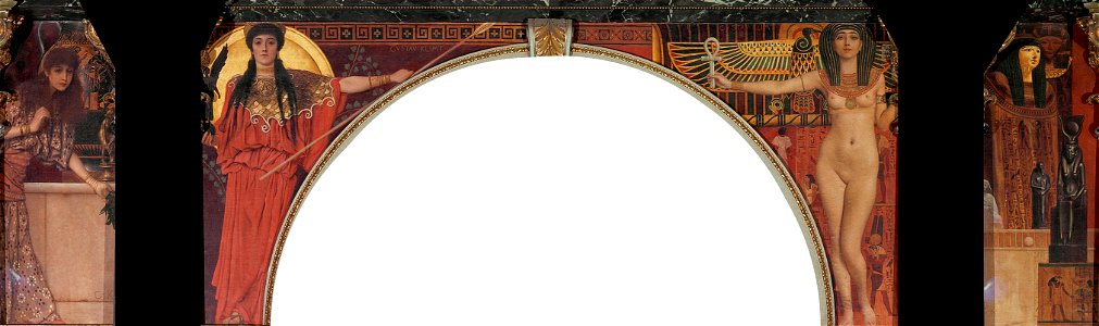 Klimt - Griechische Antike und Aegypten, 1891 (2)