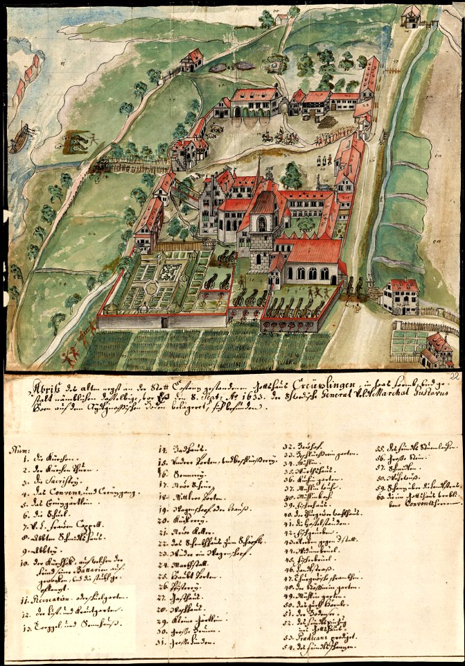 Kloster Kreuzlingen 1633