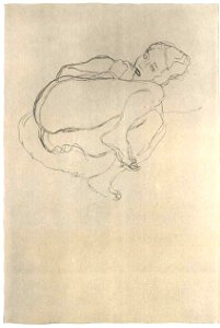Klimt - Zusammengekauerter Halbtakt