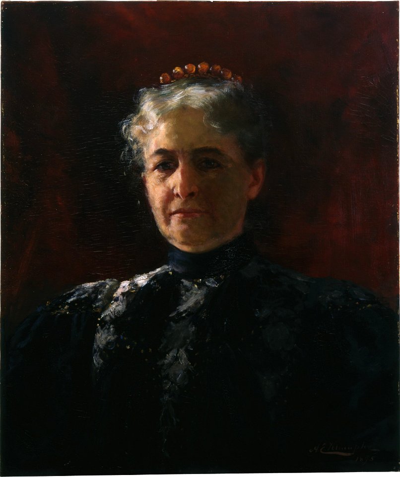 Anna Klumpke - Portrait of Miss Mary Sophia Walker (1895)