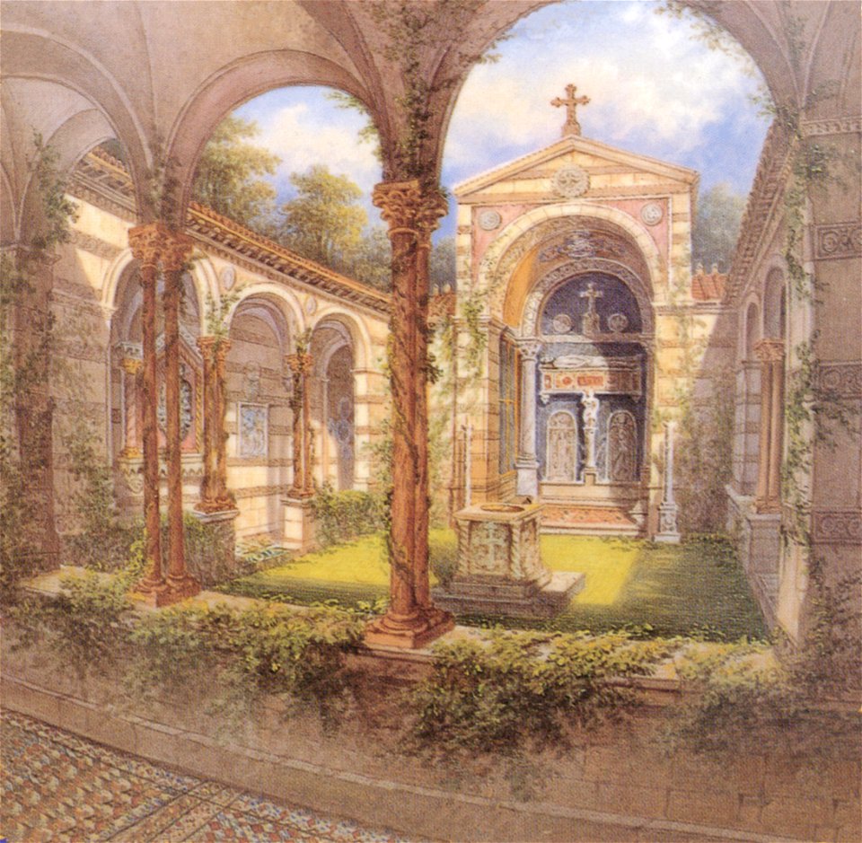 Klosterhof Glienicke Vasenbild