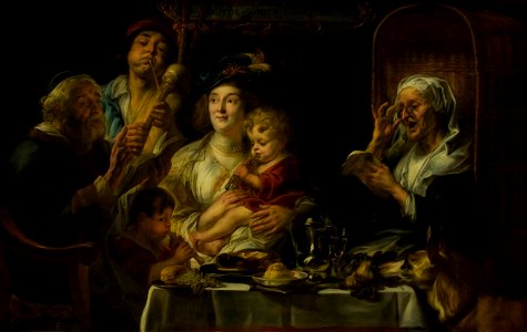 Kmska Jacob Jordaens - Zoals de ouden zongen piepen de jongen - 28-02-2010 14-29-44