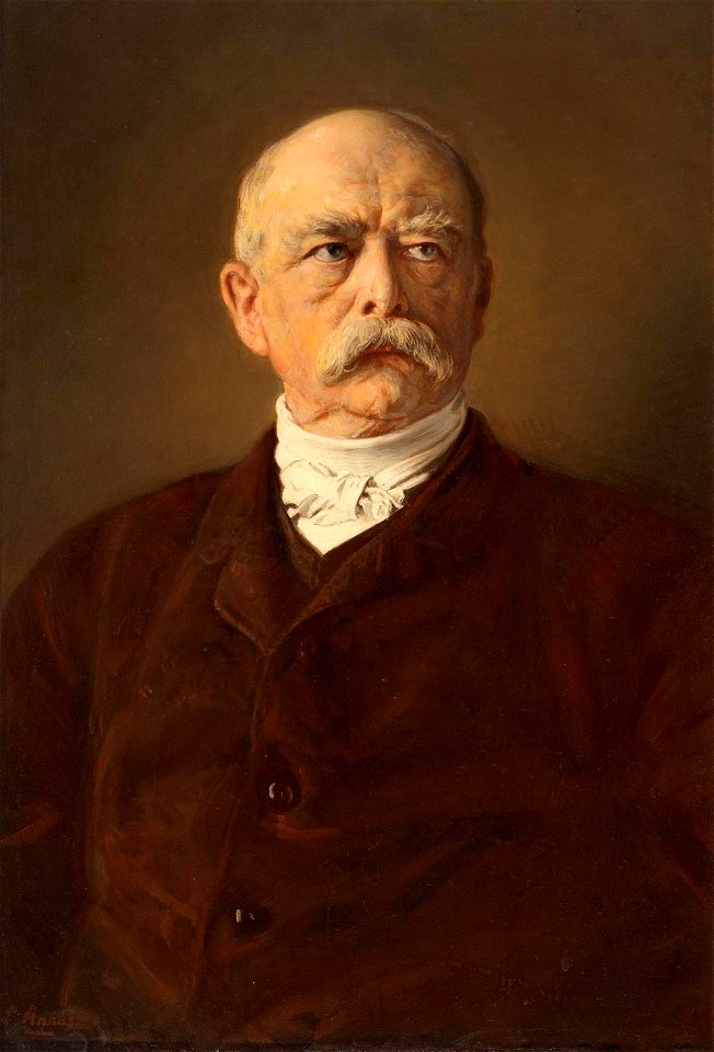 Ludwig Knaus - Bildnis des Reichskanzlers Fürst Otto von Bismarck