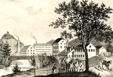 Klosterareal um 1850