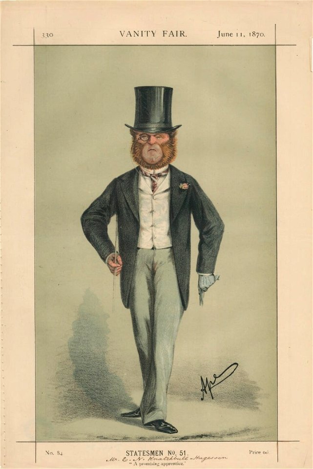 Edward Knatchbull-Hugessen Vanity Fair 11 June 1870